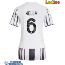 Juventus Lloyd Kelly #6 Replica Home Shirt Ladies 2025-26 Short Sleeve